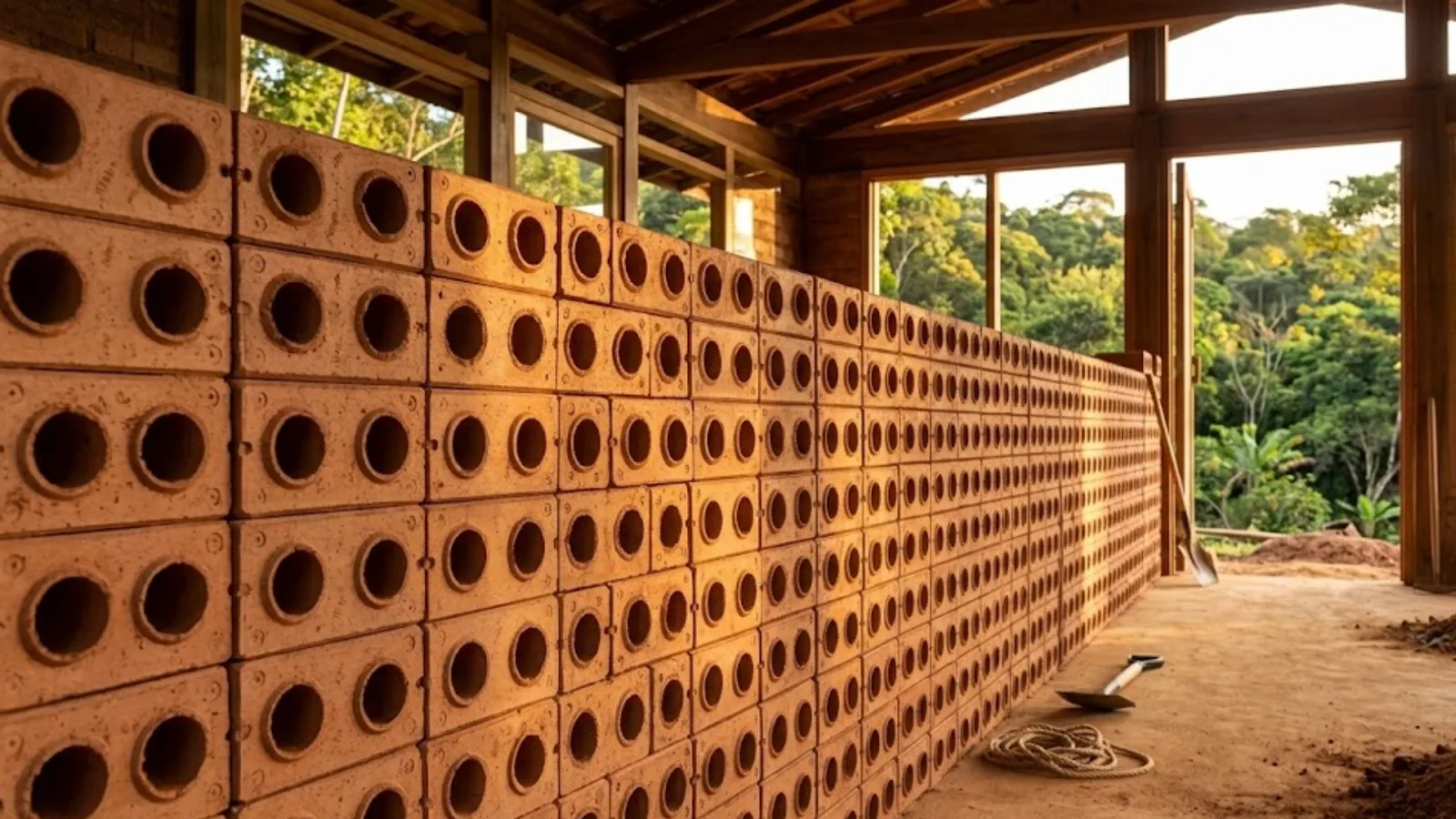 Simulacao: financiamento de uma casa de 100m2 com tijolo ecologico pelo MCMV