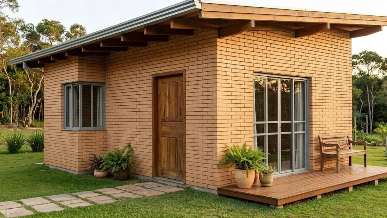 Casa compacta: 45m2 a 70m2