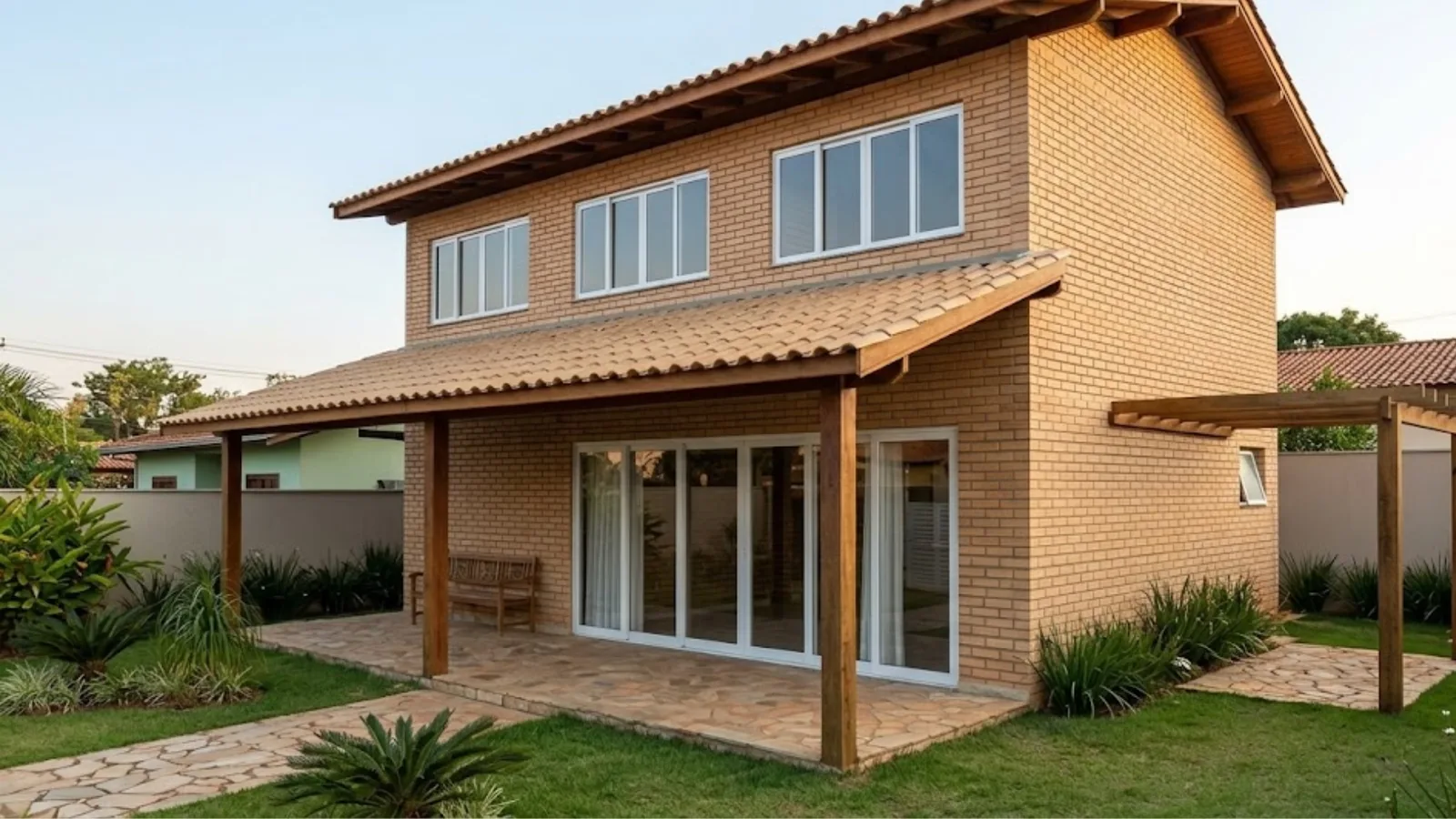 Casa padrão: 90m2 a 150m2