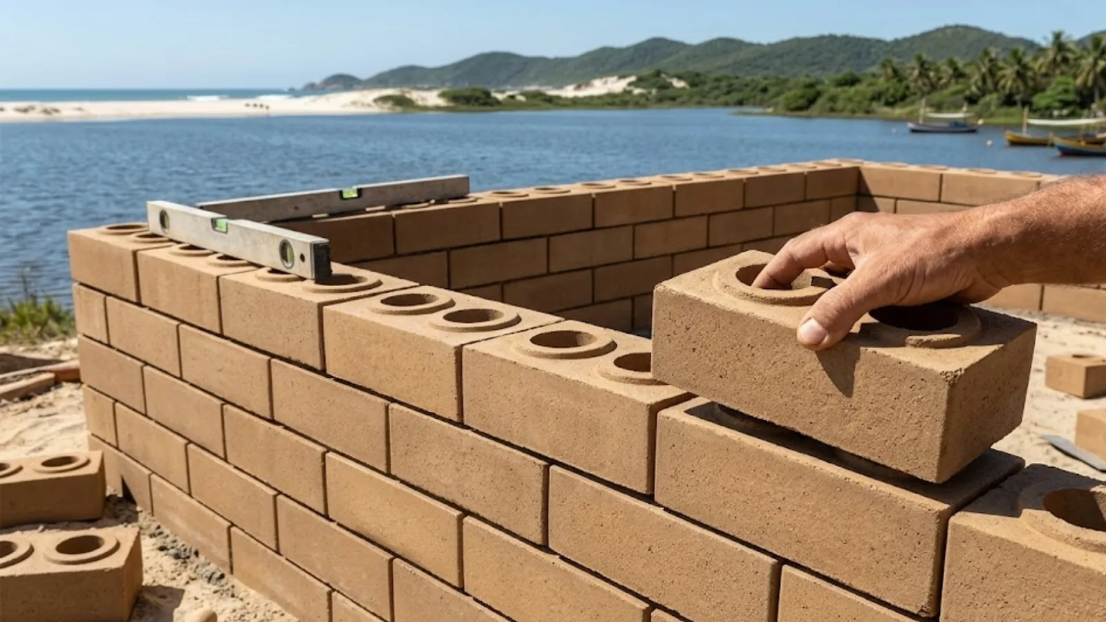 Tipos de construcao com tijolo ecologico mais comuns na Regiao dos Lagos