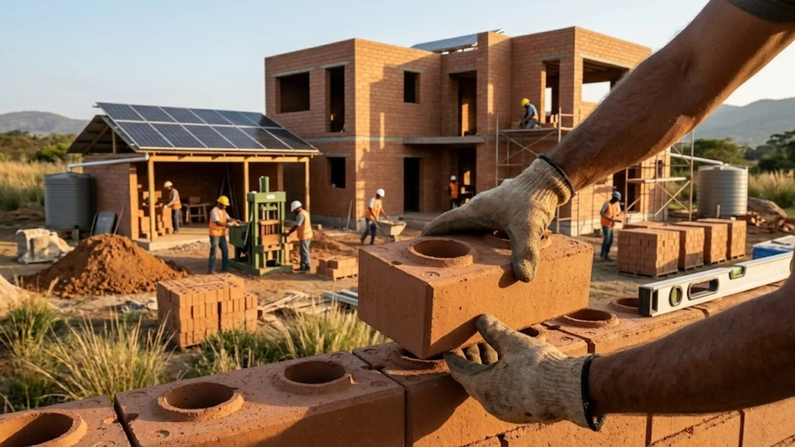 Sustentabilidade: tijolo ecológico vence amplamente