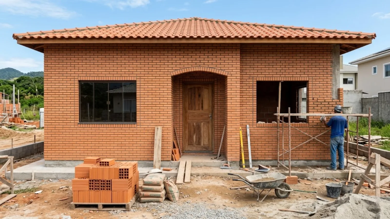 Preço unitário: cerâmico ganha (de longe)