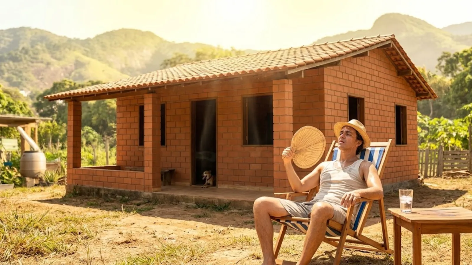 Casa de Tijolo Ecológico Esquenta no Verão? (Conforto Térmico Real)
